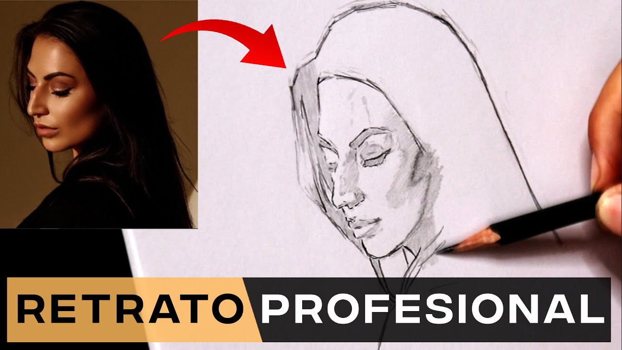 DIBUJO DE RETRATO | Claves y proceso paso a paso