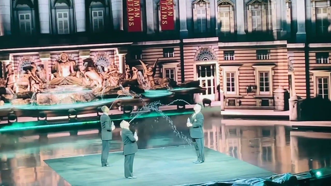 The Human Fountain - Live show on AGT Super Stars ✨