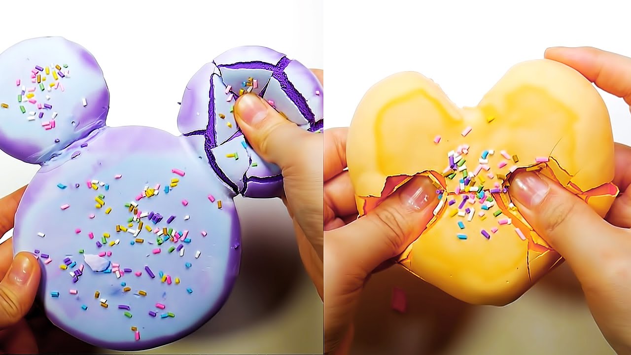 바삭바삭 석고 점토 부수기 영상 모음 Plaster Clay Cracking 2