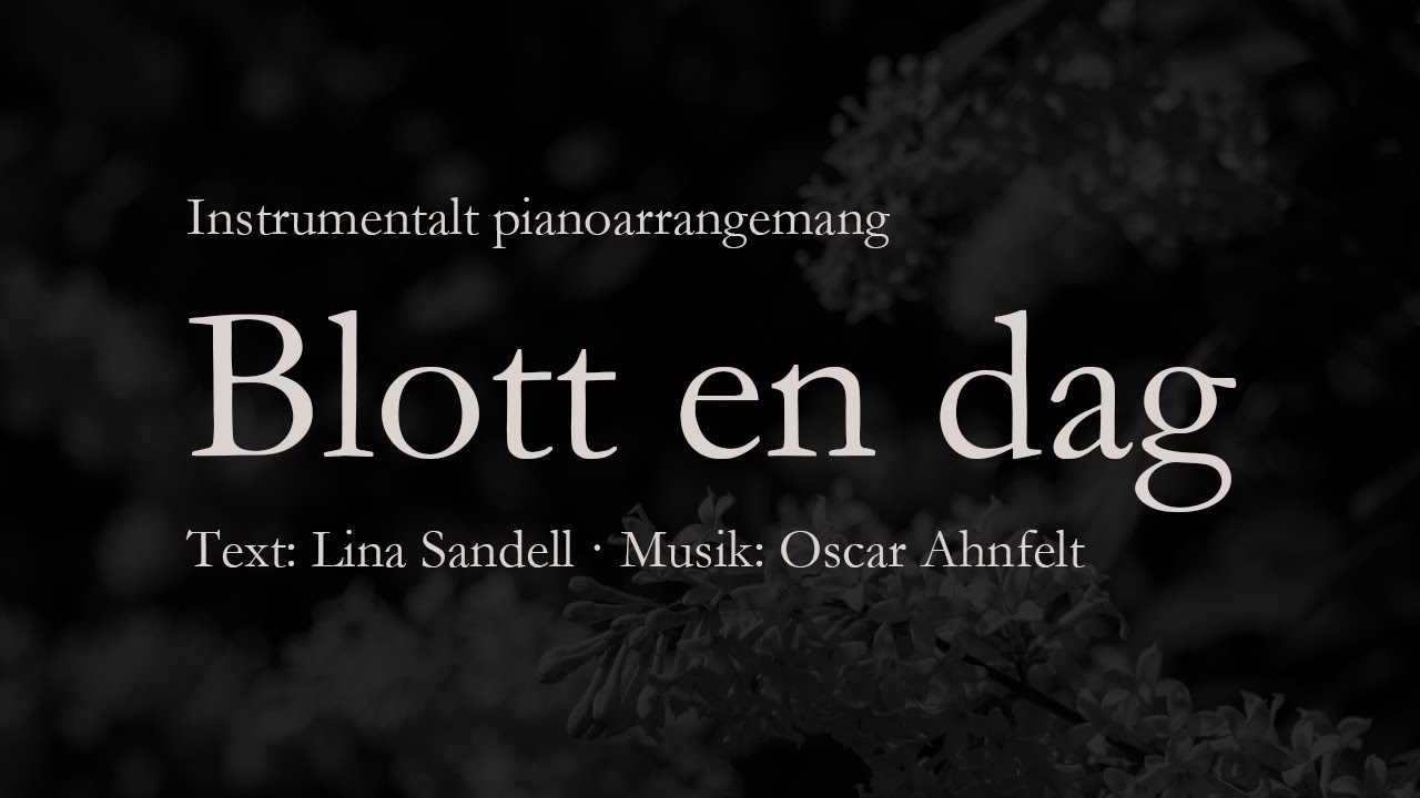 Blott en dag | Lugn kristen pianomusik | Instrumental psalm & lovsång