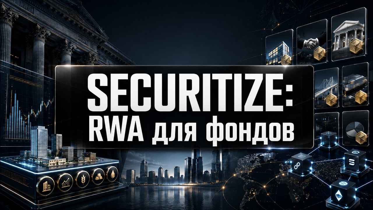 Securitize: BlackRock выводит свои RWA фонды в блокчейн? (vs Ondo Finance, Tokeny) обзор | review