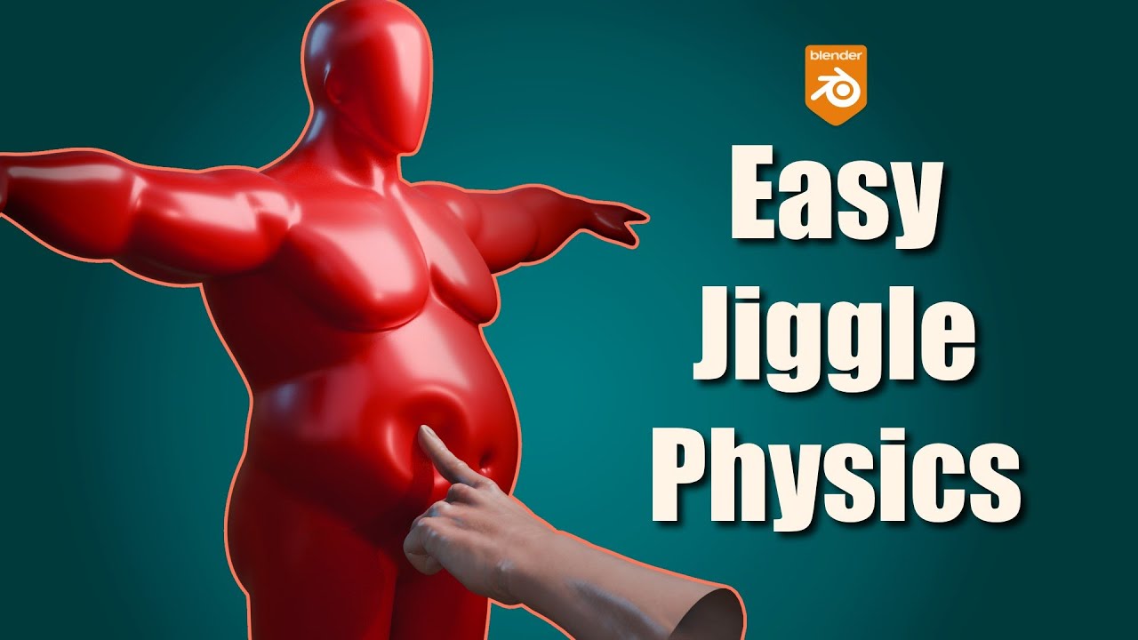 My simple recipe for Jiggle Physics in Blender (no addons)