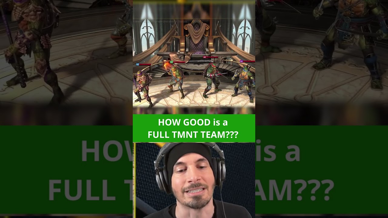 How good is a FULL TMNT TEAM?? #raidshadowlegends
