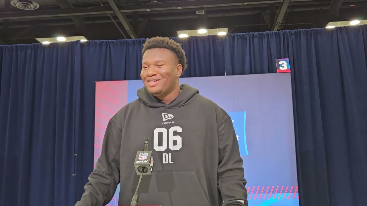 NC State DL Brandon Cleveland Speaks at the NFL Combine