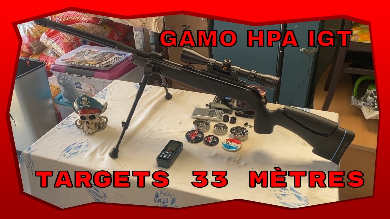GAMO HPA IGT 4.5mm Précision Target 33 mètres
