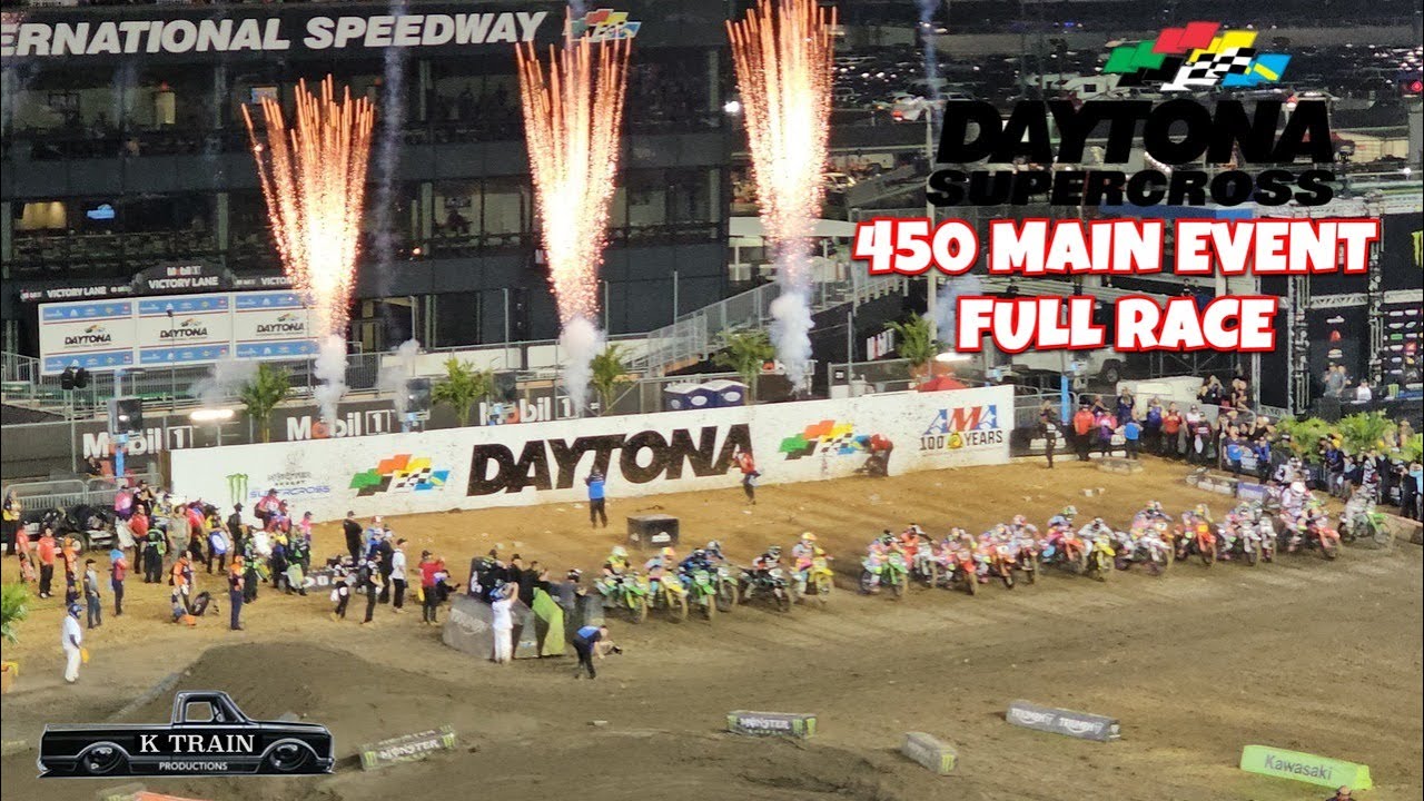 2024 Daytona Supercross 450 Main Event (FULL RACE)