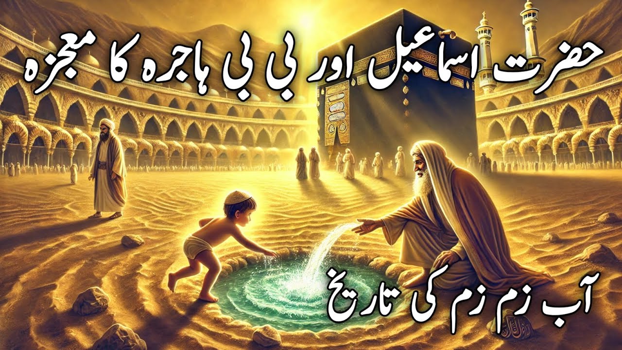 Hazrat Ismail (As) r bb hajra ka mojza| Abe zamzam ki tareekh| islamic history |