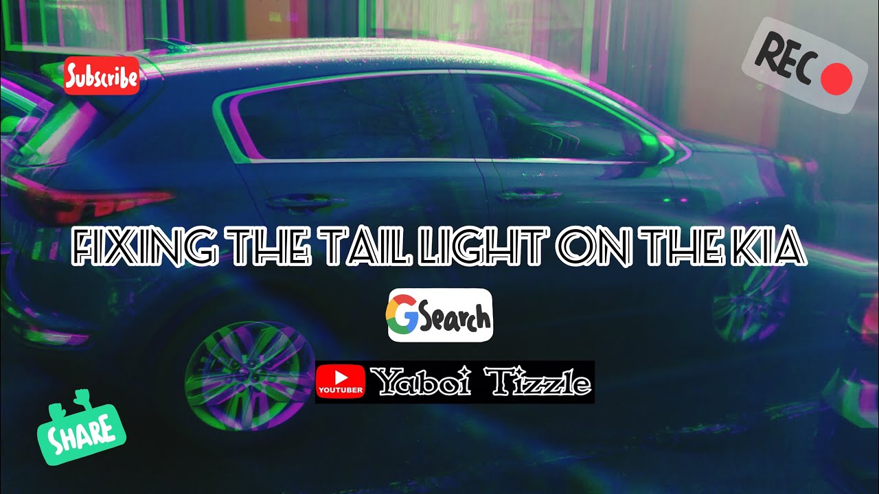 HOW TO CHANGE BREAK/TAIL LIGHT ON 2018 KIA SPORTAGE!!