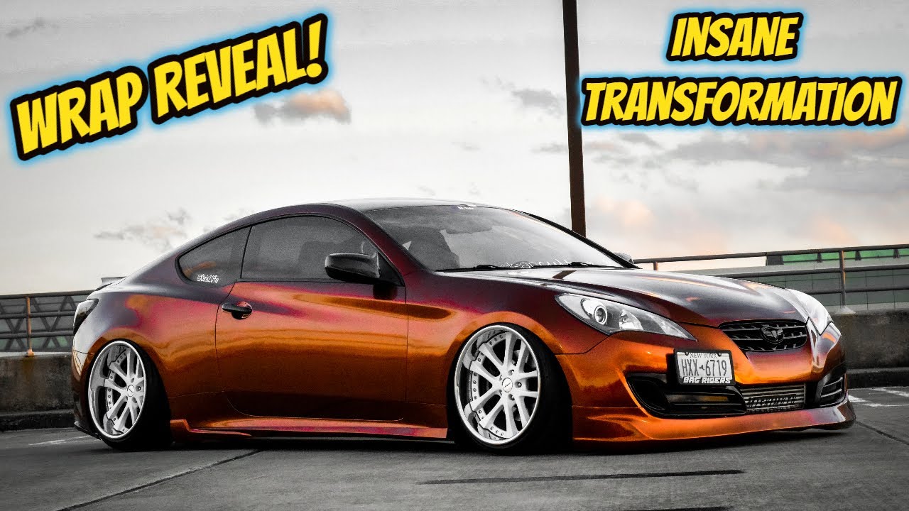 My Genesis Coupe Wrap Reveal!
