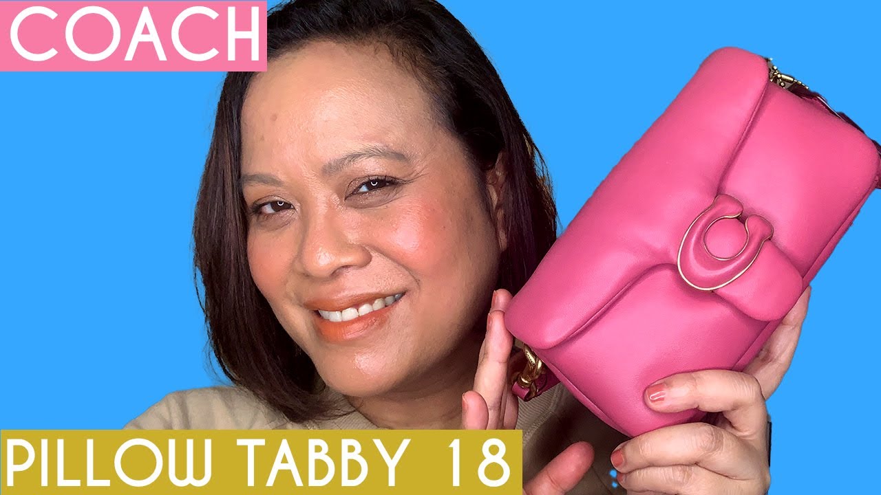 Coach Pillow Tabby Shoulder Bag 18 - UNBOXING and REVIEW and What fits!