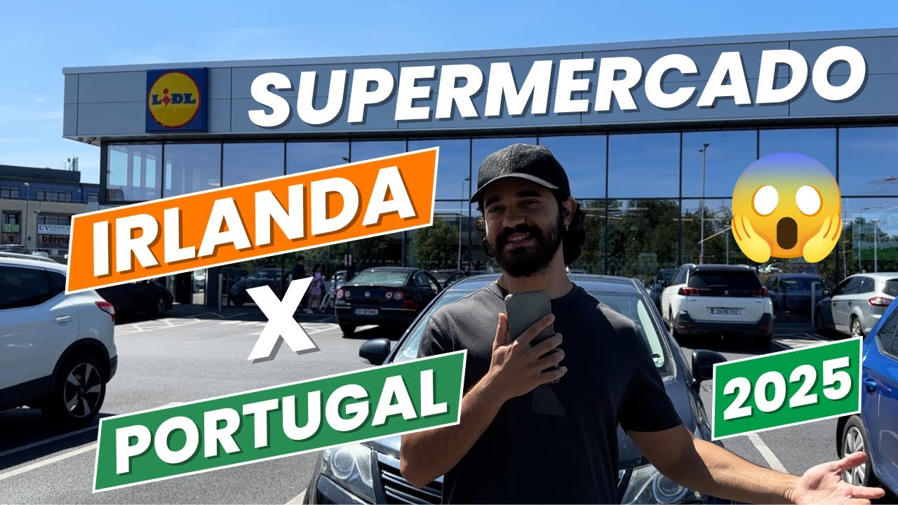 🇵🇹 LIDL PORTUGAL vs LIDL IRLANDA 🇮🇪 | Diferença de PREÇOS em 2025