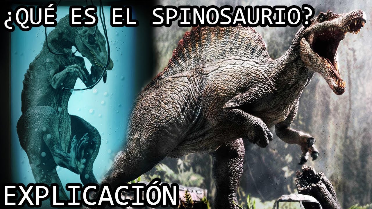 ¿Qué es el Spinosaurio? | La Siniestra Historia Completa del Spinosaurus de Jurassic Park Explicada