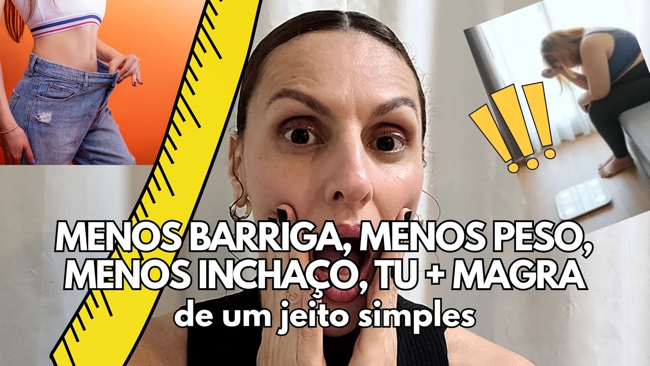 10 coisas SIMPLES que te deixam MAGRA de CORPO e MENTE