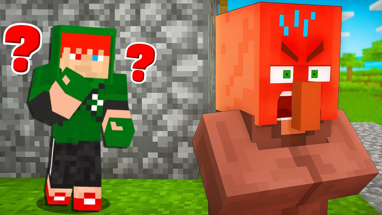 Я ОЧЕНЬ РАЗОЗЛИЛ ЭТОГО ЖИТЕЛЯ В MINECRAFT!!