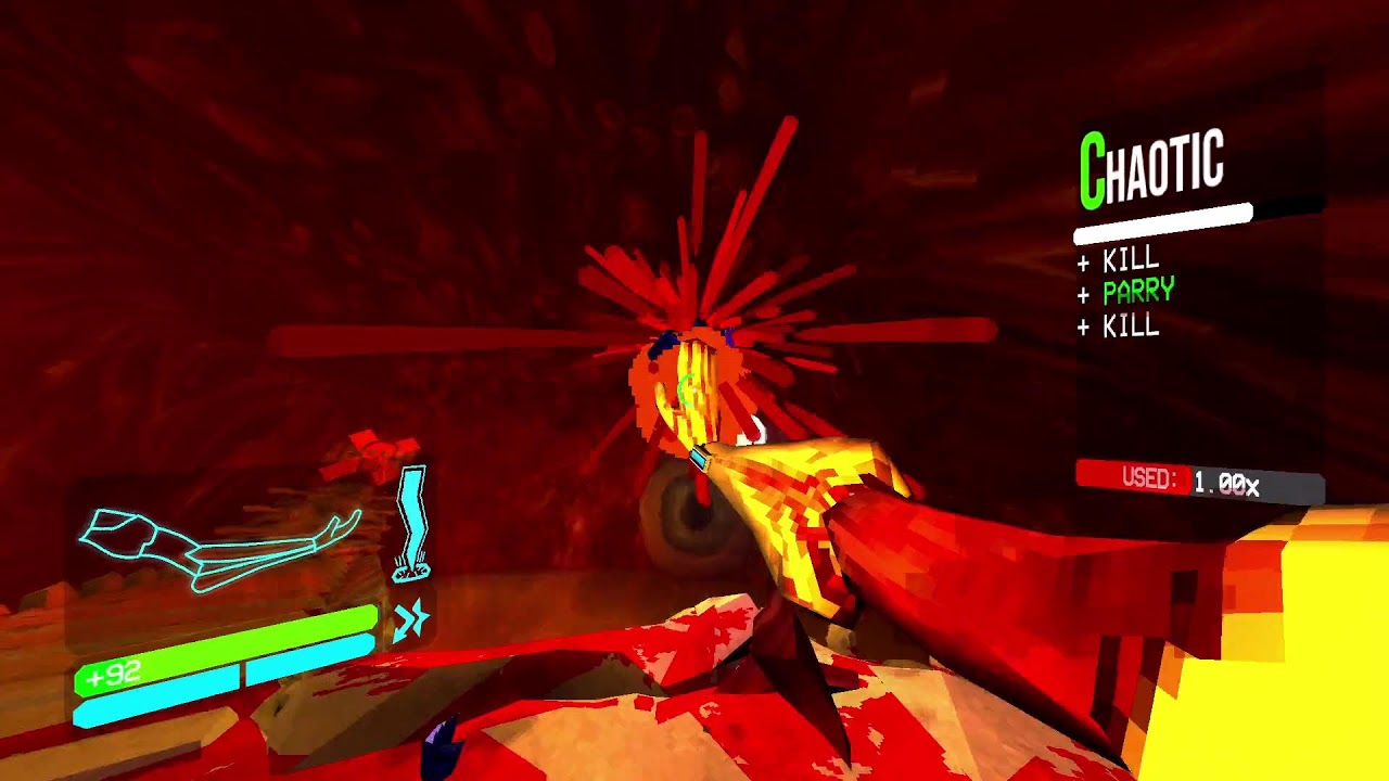 Playing the ultrakill stray mod