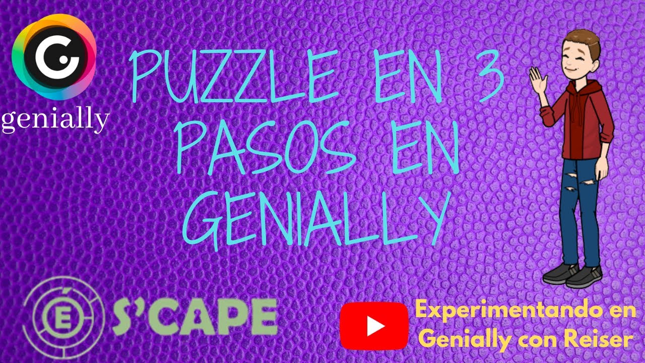 PUZZLE casero 🔴SÚPER FÁCIL🔴→En Genially