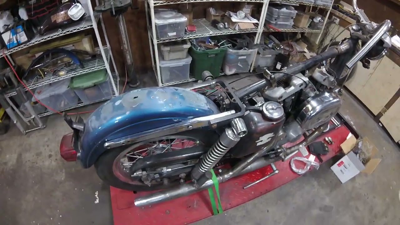1976 Harley Davidson XLH: двухсотлетие, часть 6 