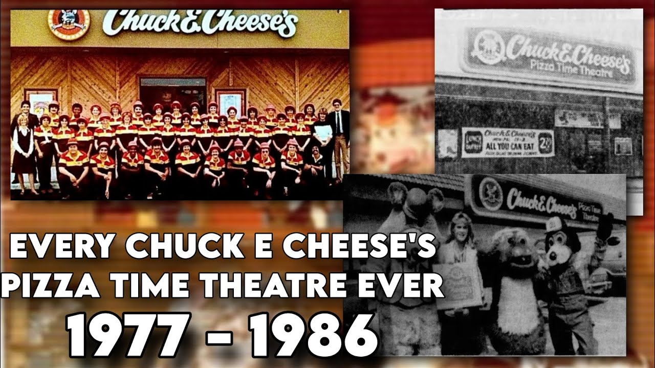 Every Chuck E Cheese's Pizza Time Theatre Ever (1977 - 1986)