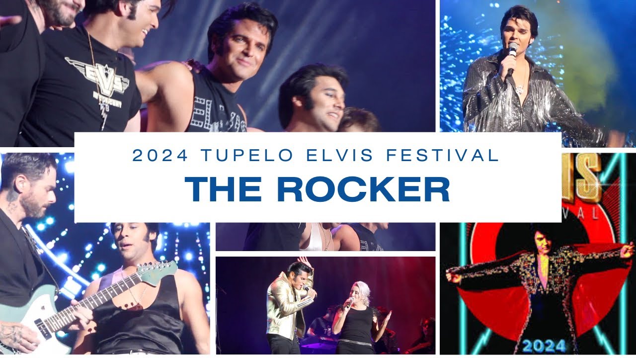 The Rocker Full Concert Tupelo Elvis Festival 2024 Dean Z Ben Thompson Cote Deonath TIC Band