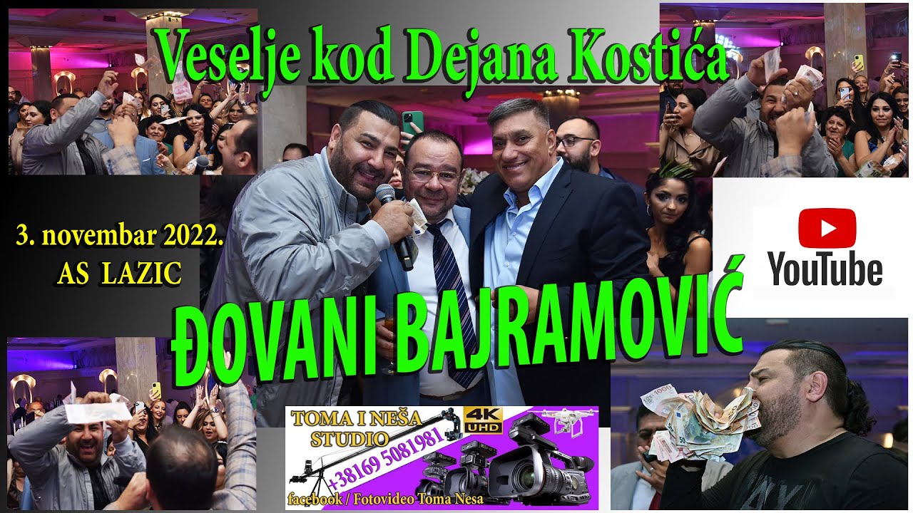 DJOVANI BAJRAMOVIC- Veselje kod Dejana Kostica- studio Toma Nesa