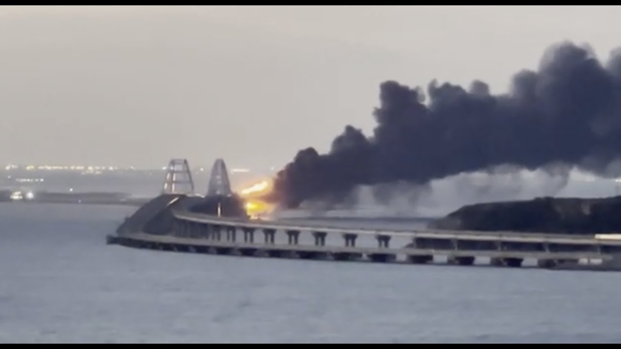Putin orders commission to investigate explosion that damaged bridge linking Crimea and Russia