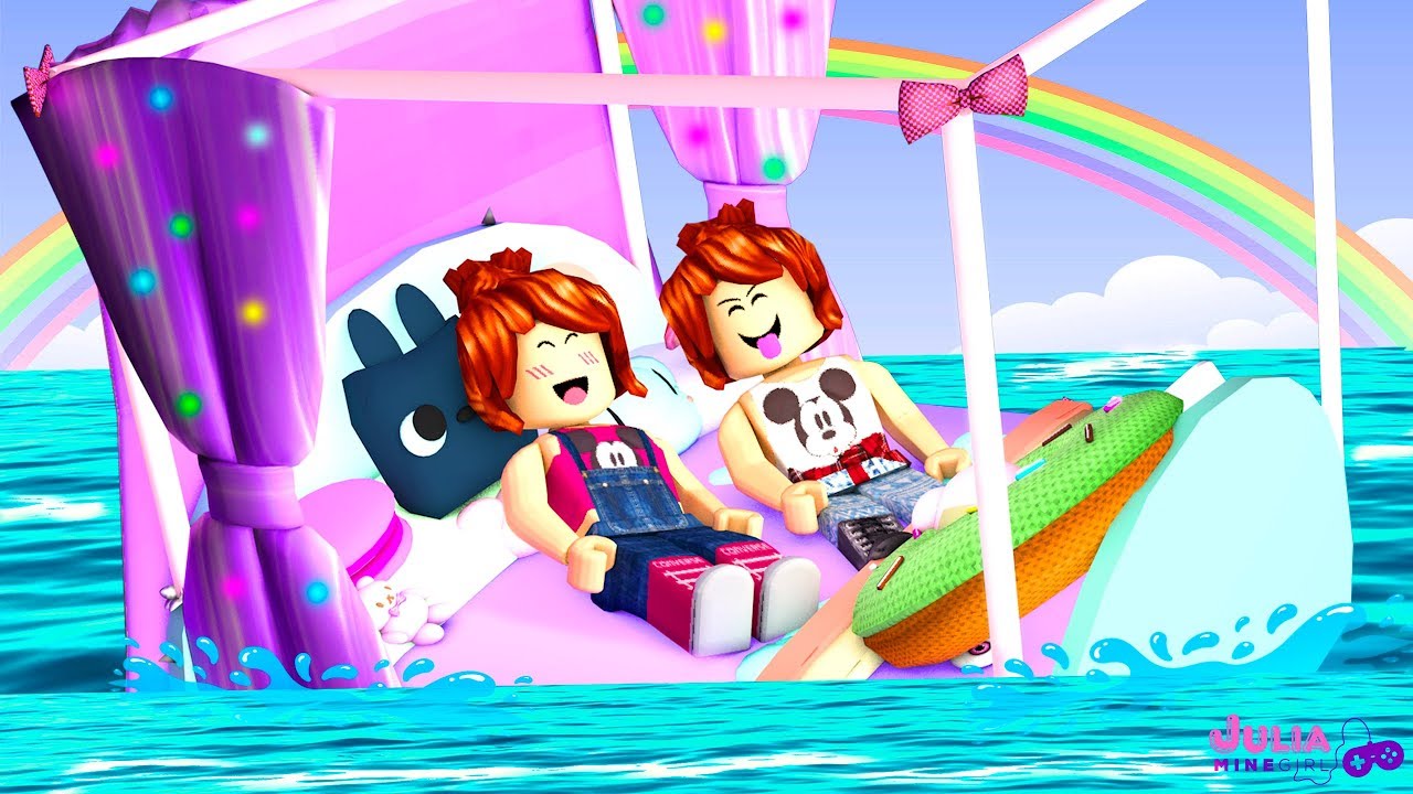 Roblox - CAMA NEON NA ÁGUA (Build A Boat For Treasure)