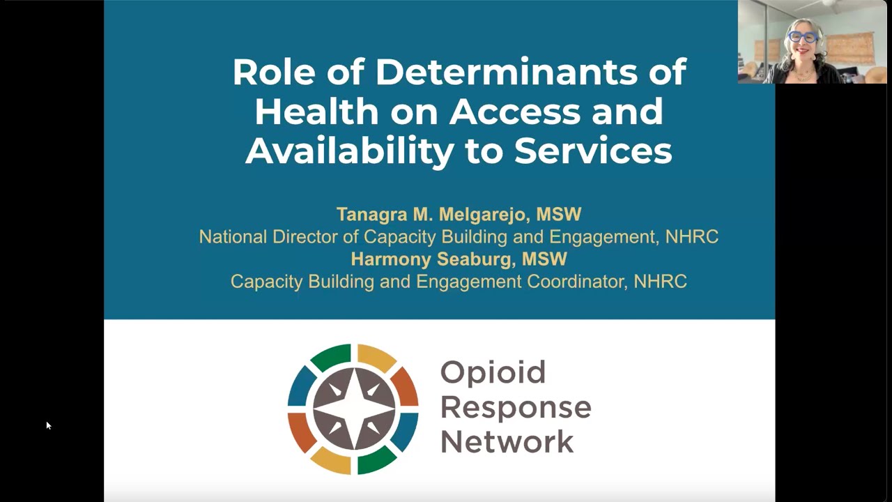 Role of Structural Determinants of Health on Access and Availability to Services