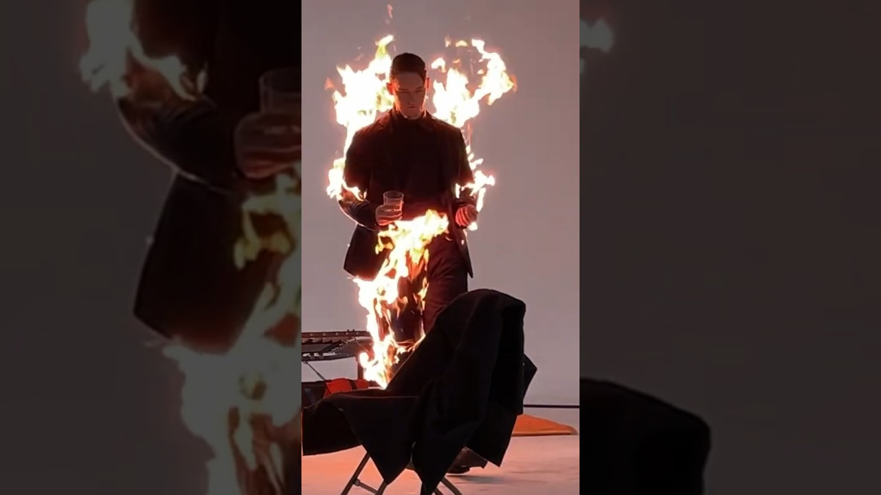 Men on fire 🔥 Hollywood Stunts