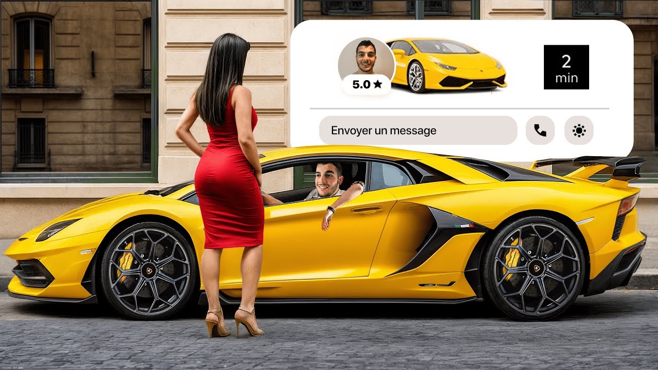 Récupérer Des Passagers UBER En Lamborghini Aventador !!