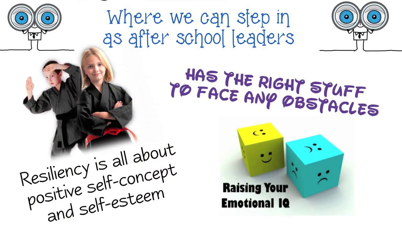 Building Resilience for Children in After School Programs