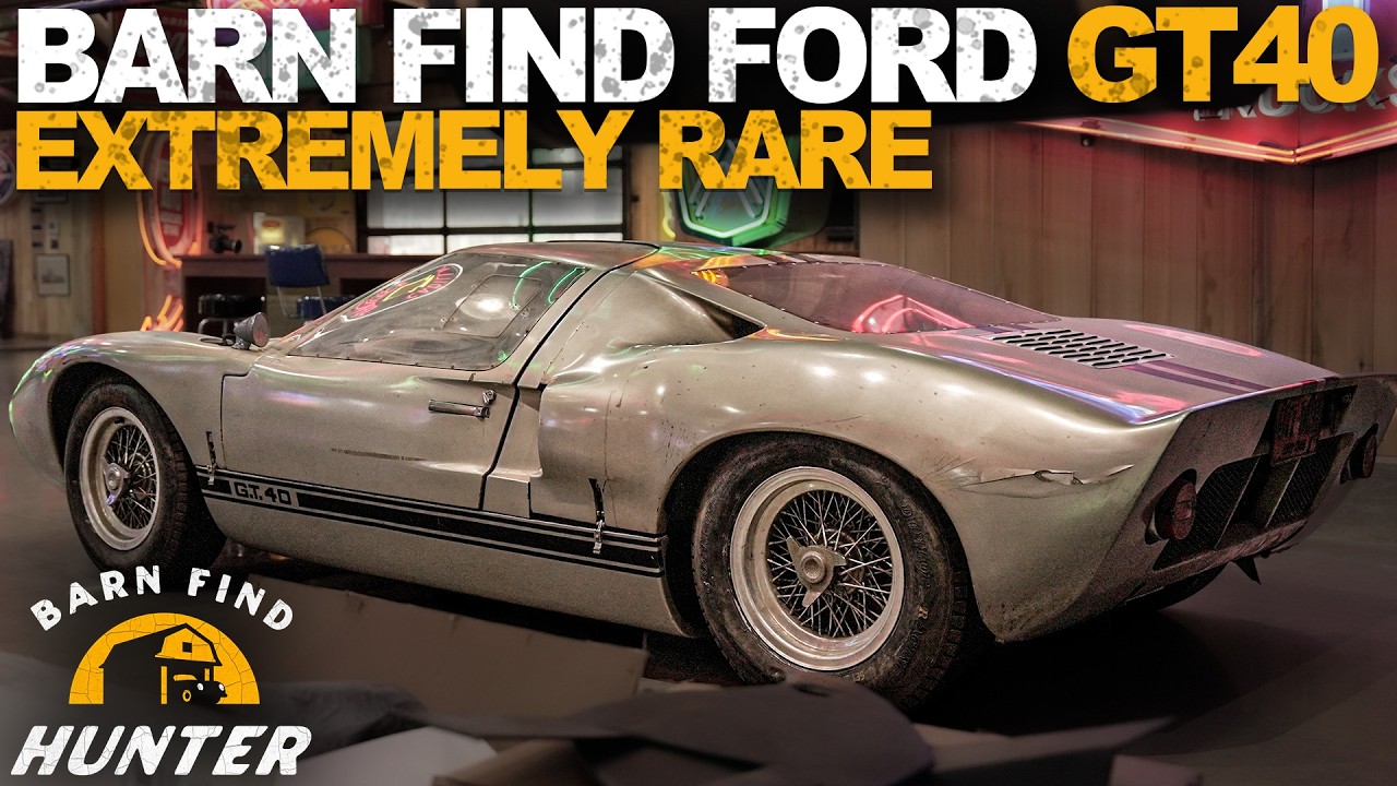 Barn Find GT40: Hidden 43 Years & All Original as in 