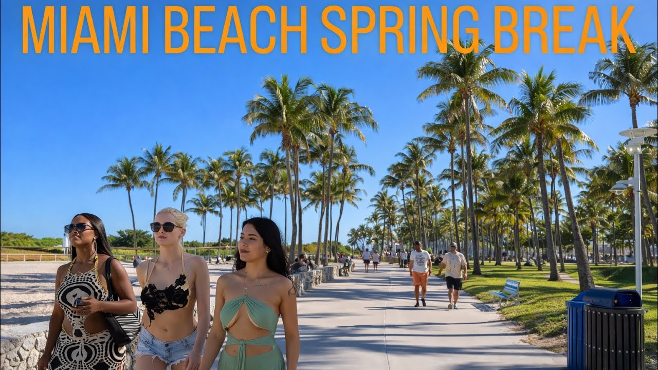 MIAMI BEACH SPRING BREAK DAY 1 2025