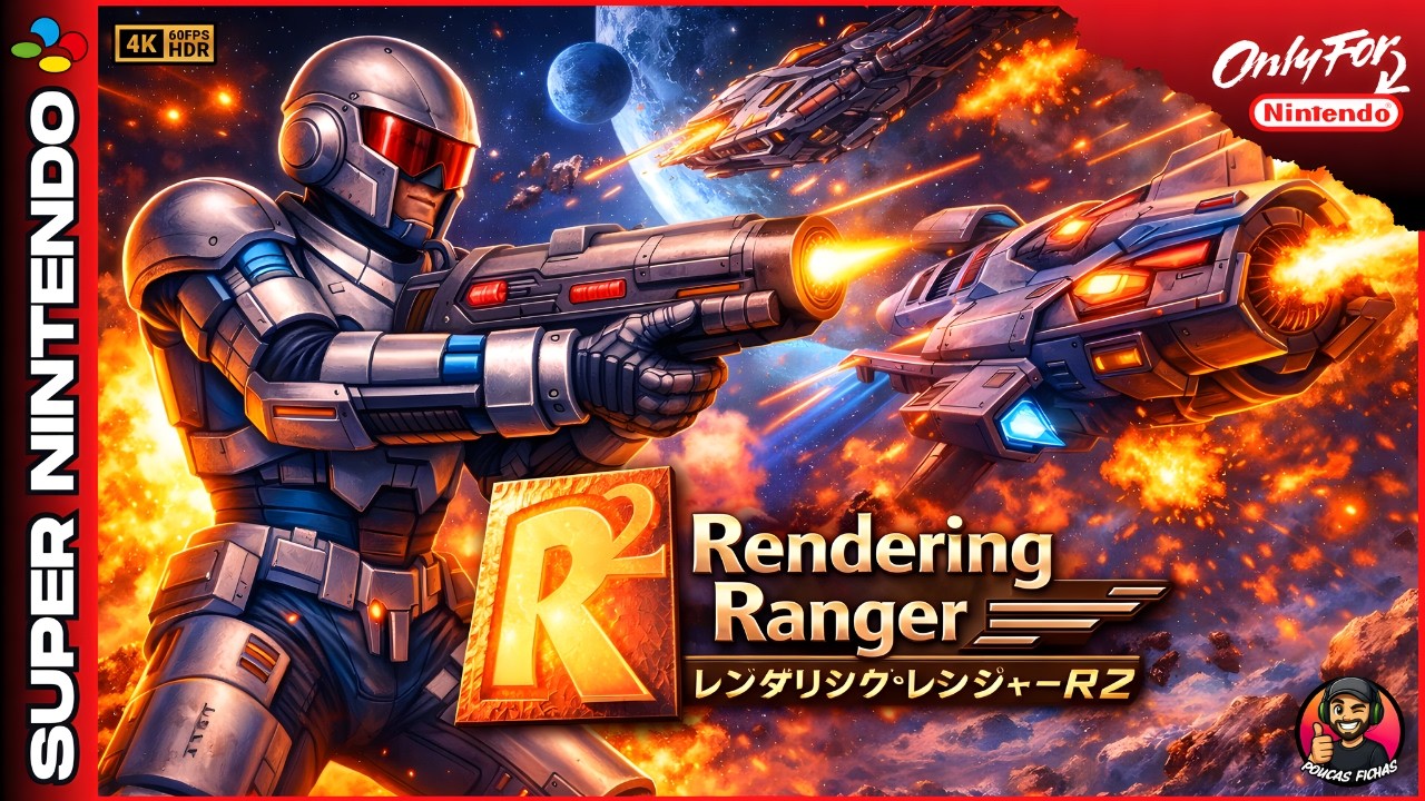✅ RENDERING RANGER R2 ( SNES | 1995 ) 🔥 FULL LONGPLAY - 4K 60FPS 🔴