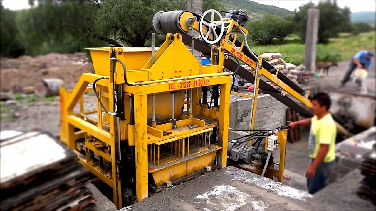 Maquina Bloquera Hidràulica M4 SHC