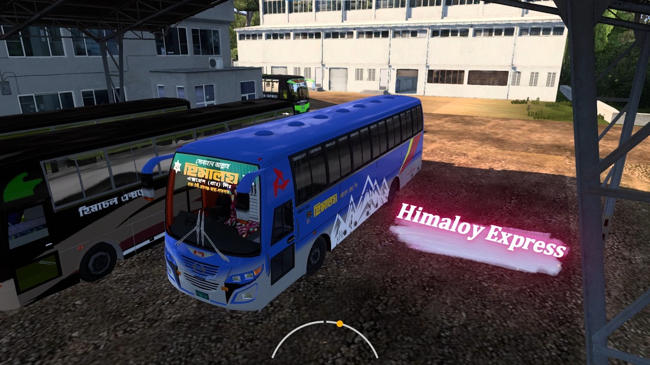 হিমালয় এক্সপ্রেস🚍 | Realistic Bus Driving | MMS Vlogger and Gamer | MBD V8_Beta