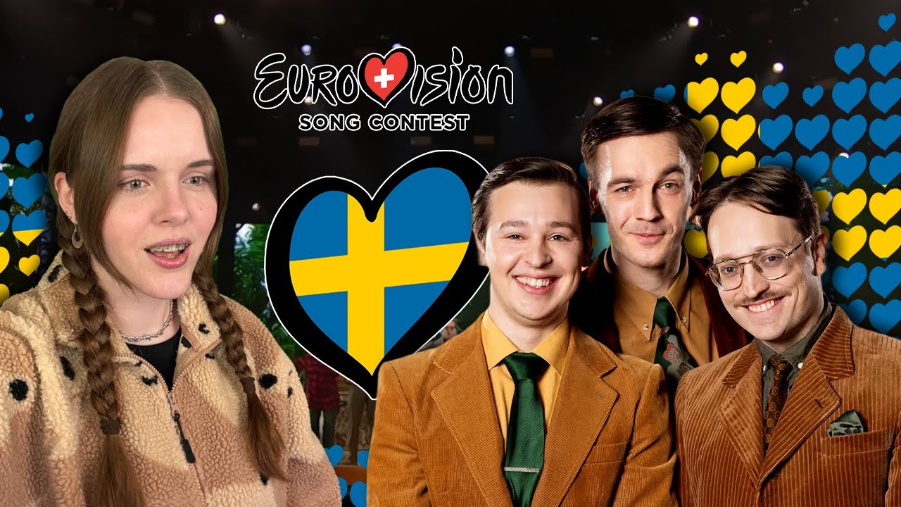 Швеція ЄВРОБАЧЕННЯ 2025 перша реакція / KAJ - Bara bada bastu