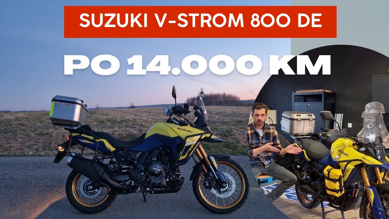 Suzuki V Strom 800 DE po 14 000 km