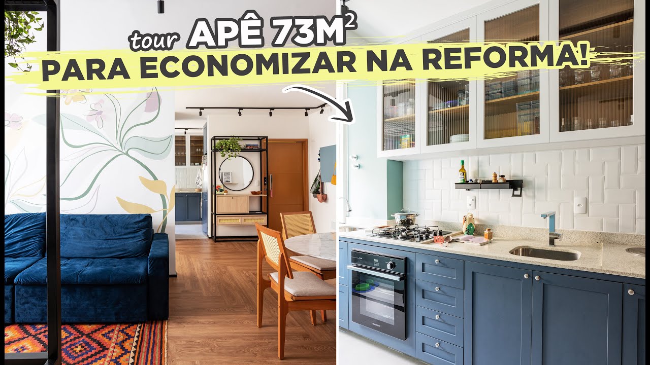 TOUR APÊ COM MUITAS DICAS DA ARQUITETA PARA ECONOMIZAR NA HORA DE REFORMAR E DECORAR | GABY GARCIIA