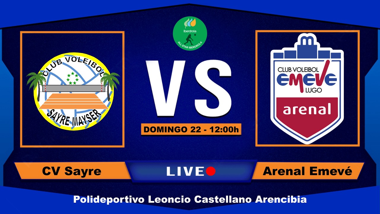 📺 CV Sayre Centro C. La Ballena vs Arenal Emevé