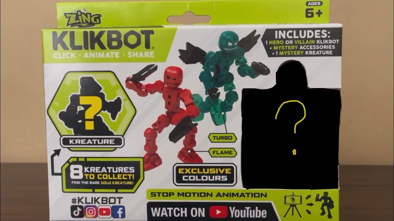 UK Exclusive Klikbot and Kreature Pack Unboxing and Review