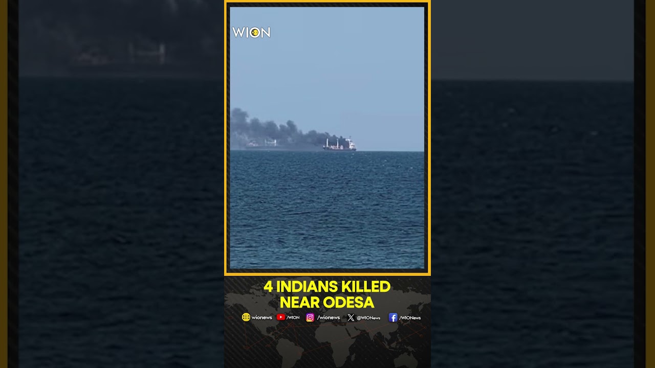 4 Indians Killed In Attack On Merchant Vessel Near Ukraine's Odesa Port | WION Shorts
