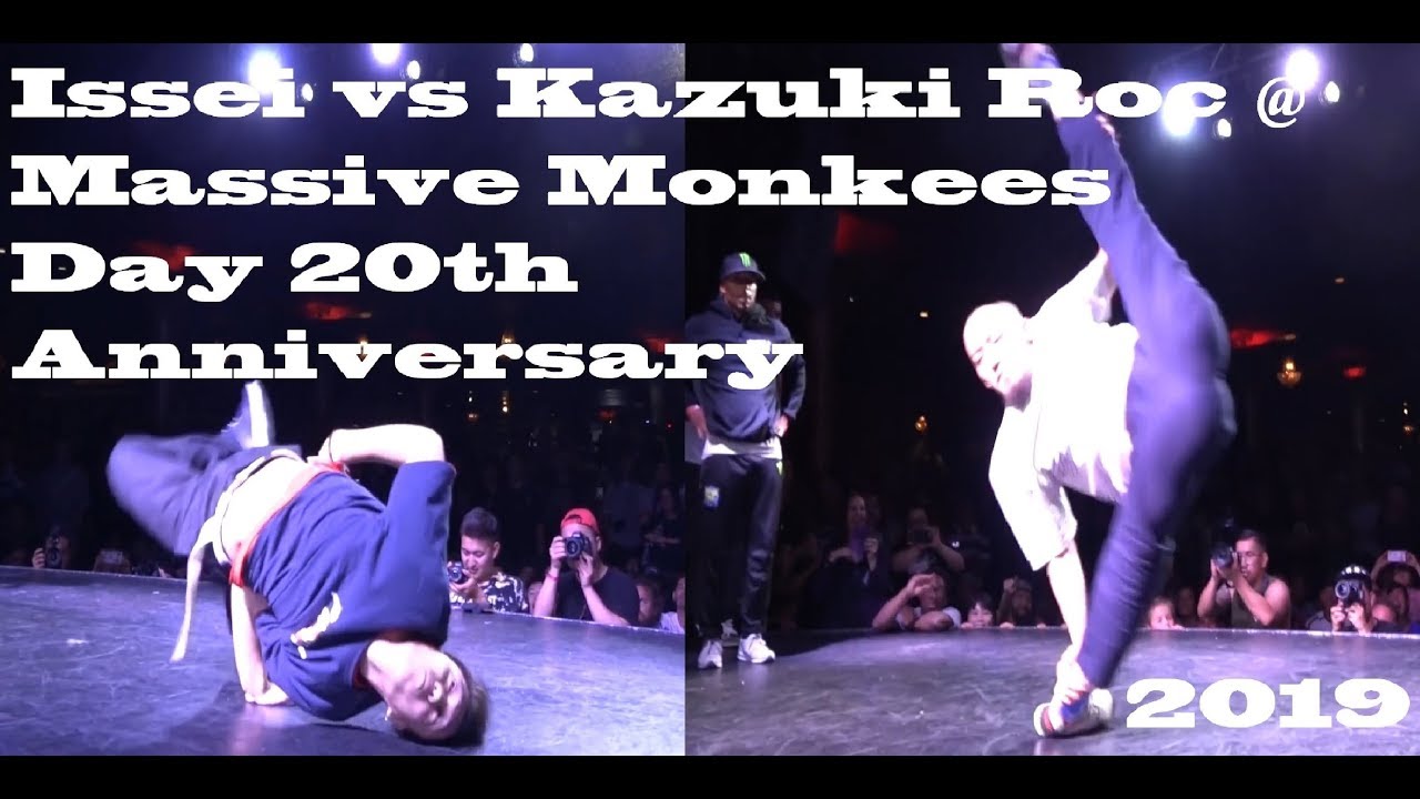 Issei vs Kazuki Roc @ Massive Monkees Day 20th Anniversary 2019