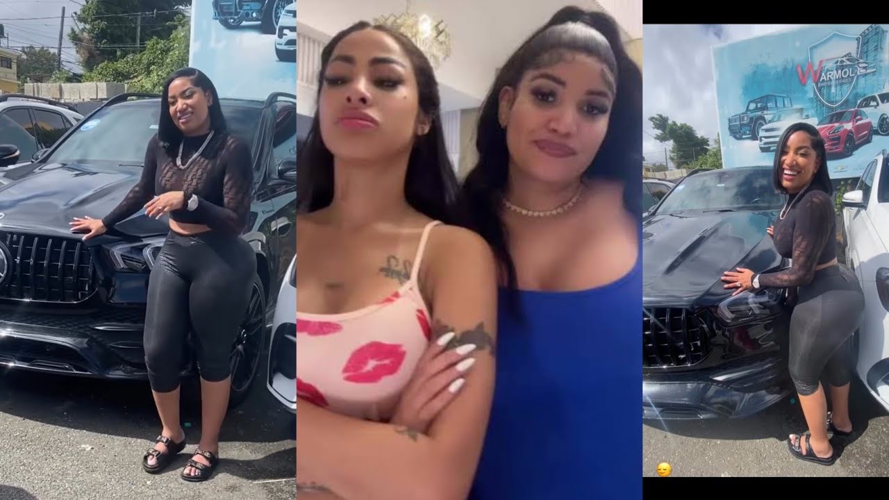Yailin  le regala una Mercedes a su amiga anabelle 