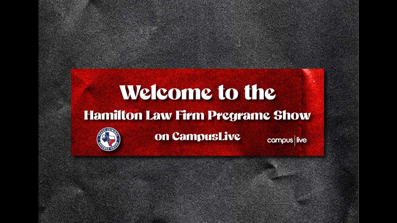 Campus Live Pregame Show - Presented by Hamilton Law Firm