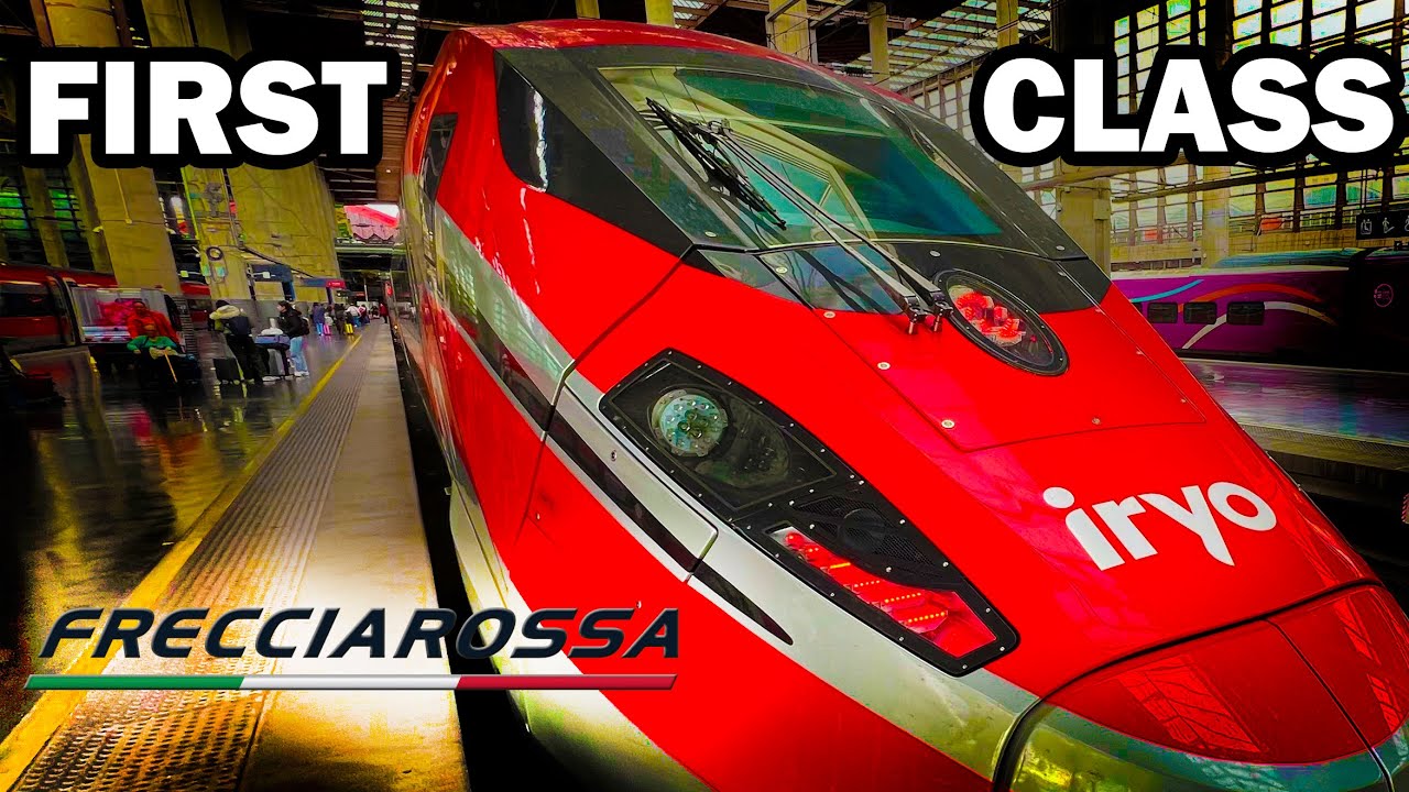 Путешествие в первом классе на поезде высокой скорости iryo Frecciarossa | Мадрид-Севилья | Испания