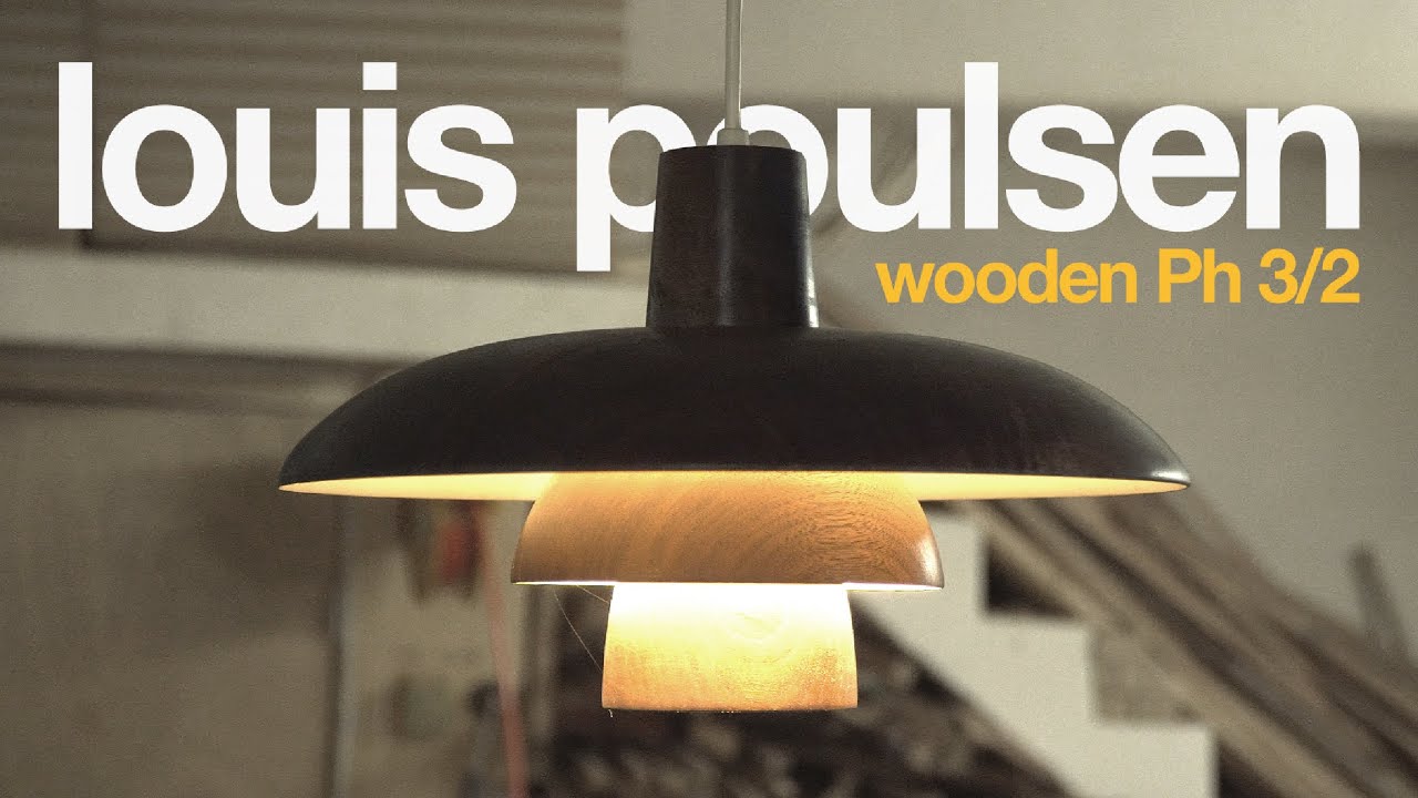 Woodturning - Louis Poulsen PH 3/2