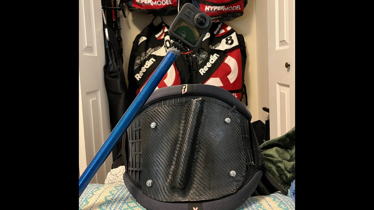 DIY 360 camera harness mount for Kitesurfing/Kiteboarding