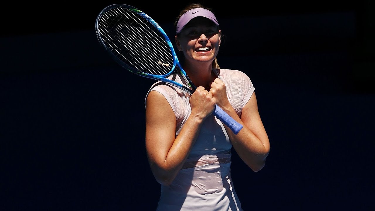 Sharapova vs Sevastova ● 2018 AO (R2) Highlights