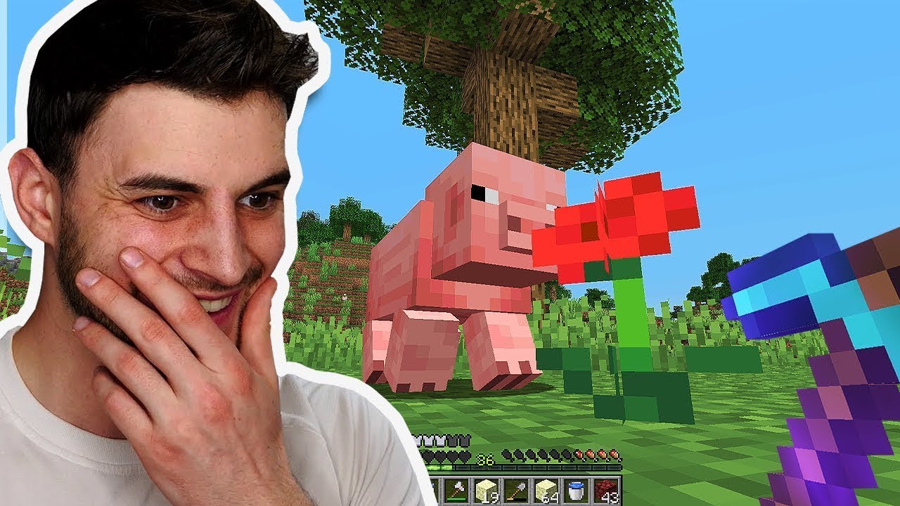 Minecraft, но ты уменьшаешься с каждой минутой...