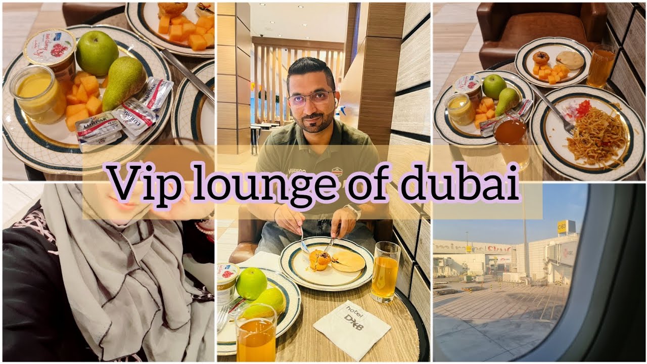 Dubai airport lounge free access, How to eat free unlimited food at airport 🛫,  @Dubailifestylewithmaira
